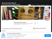 Tablet Screenshot of howdoyouplayit.com